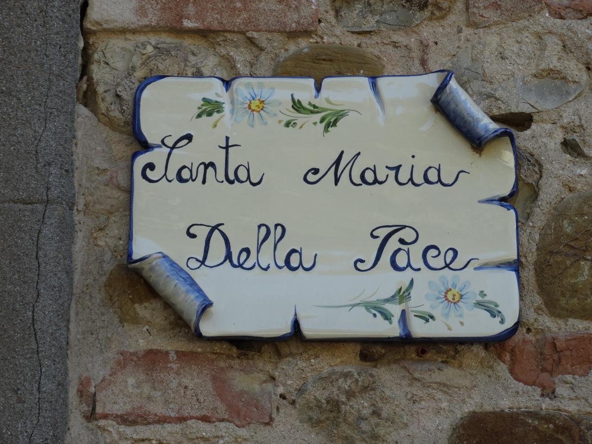 Bed and Breakfast Santa Maria Della Pace Montespertoli Exterior foto